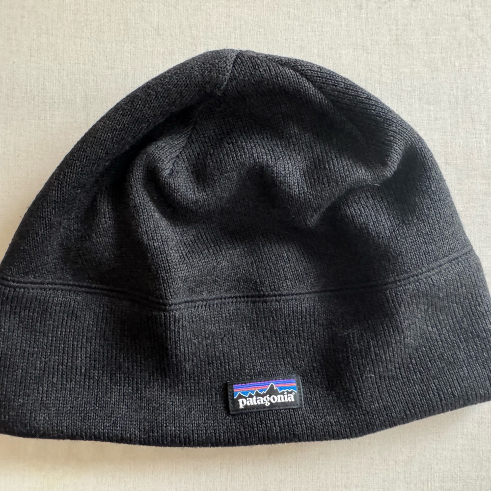 Patagonia Black Beanie